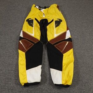 Thor MX Phase Pants Youth 28 Yellow Black Motocross Off Road Riding Gear